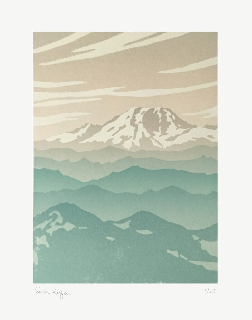 Granite Mountain is a signed an numbered limited edition print