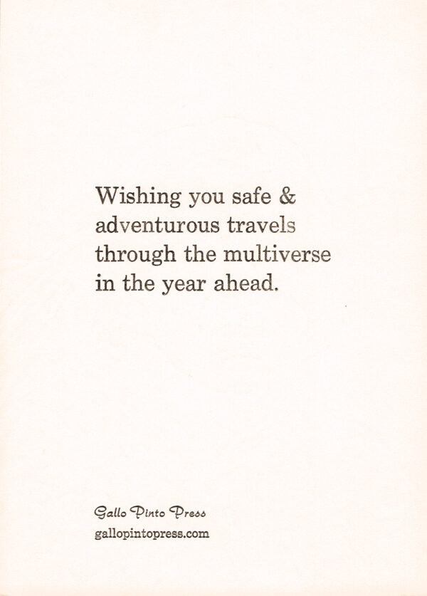 Wishing you safe and adventurous travels through the multiverse in the year ahead!